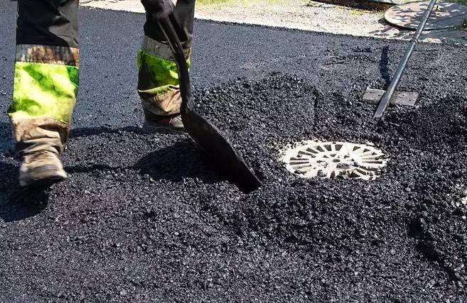 Asfalttityö ja pinnan viimeistely, kuva 2