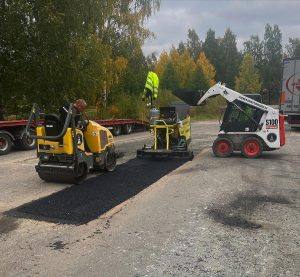 Asfalttityö ja pinnan viimeistely, kuva 3